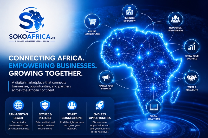 Advertise Your Company Professionally Online with SokoAfrica.tz Across Tanzania Kenya and Uganda  Discover Businesses Across Africa – Powered by Panairi Online
