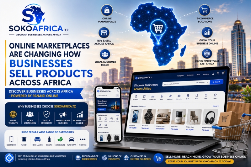 Online Marketplaces Are Changing How Businesses Sell Products Across Africa, Discover Businesses Across Africa – Powered by Panairi Online