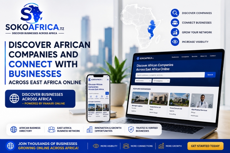 Discover African Companies and Connect with Businesses Across East Africa Online, Discover Businesses Across Africa – Powered by Panairi Online